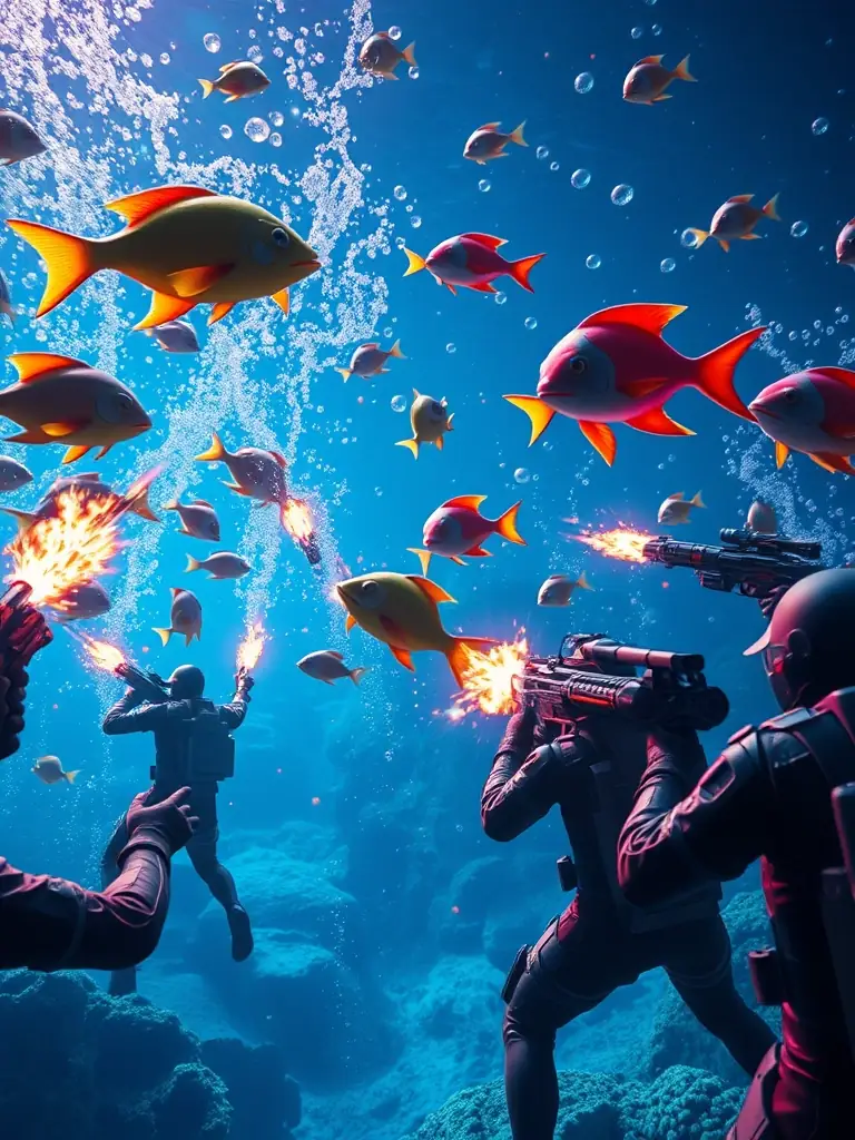 A dynamic scene from Boom Legend, showcasing explosive gameplay and vibrant graphics, emphasizing the fast-paced action and exciting rewards.