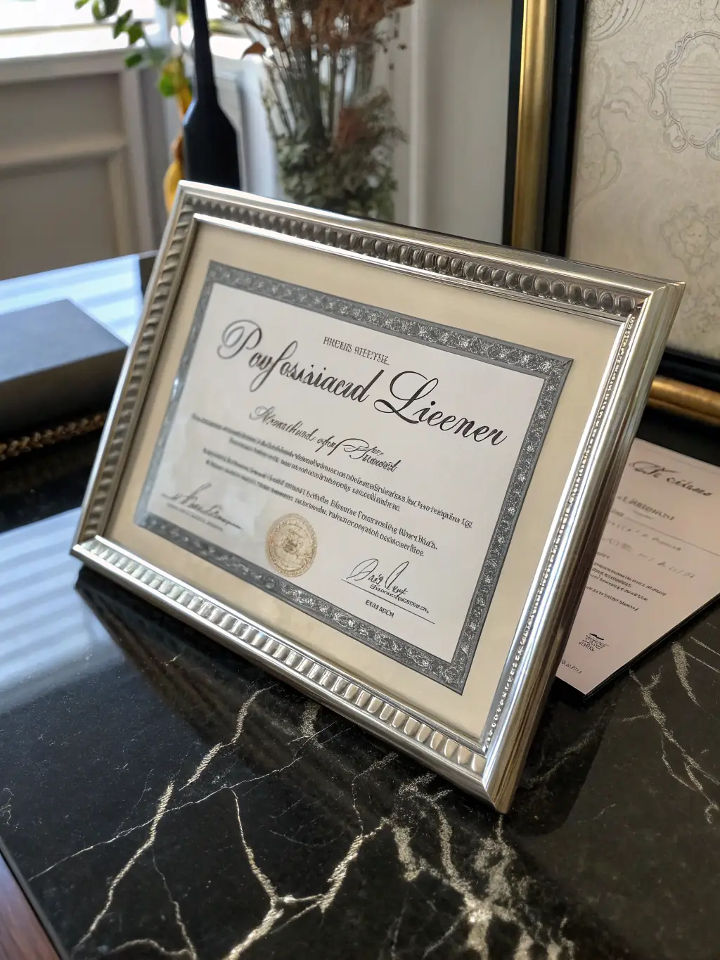 A professional photo of the WK777 license certificate issued by the Philippine government, displayed prominently to inspire trust and legitimacy.