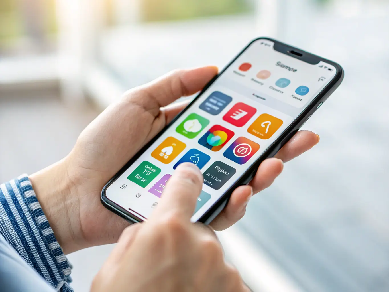 A clean and intuitive interface of the WK777 mobile app, highlighting its user-friendly design and easy navigation.